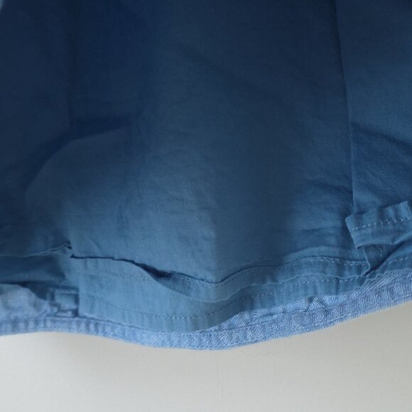 ARITZIA | Wilfred Parthenon Wrap Skirt Linen Blue Sz 6 - Picture 7 of 8